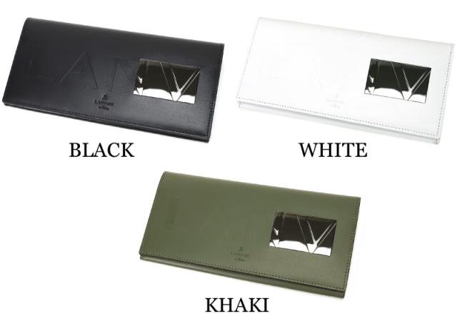 LANVIN en Bleu (ランバンオンブルー) ディアブロシリーズ 長財布 小銭入れあり 519605