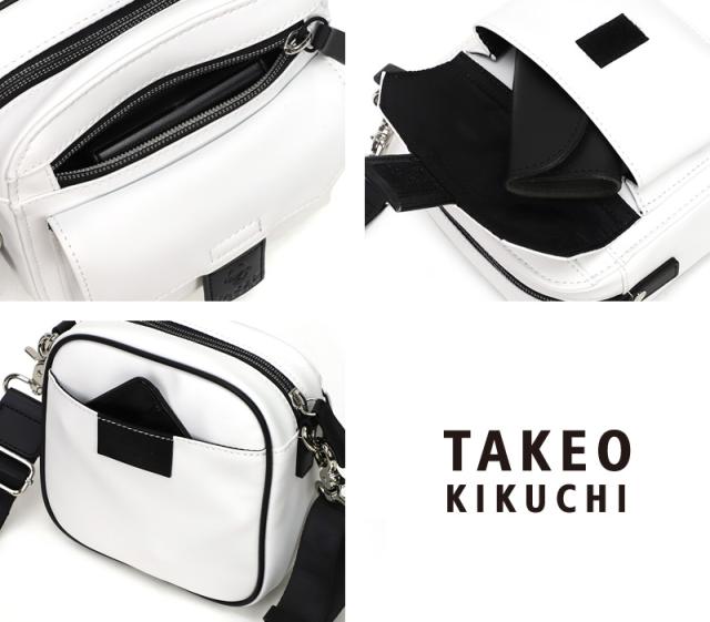 TAKEO KIKUCHI (タケオキクチ) ベルクロ2シリーズ ショルダーバッグ 732122