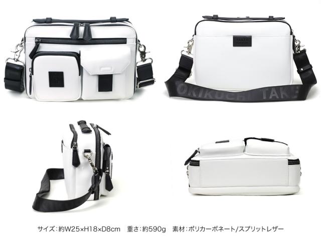 TAKEO KIKUCHI (タケオキクチ) ベルクロ2シリーズ ショルダーバッグ 732123 