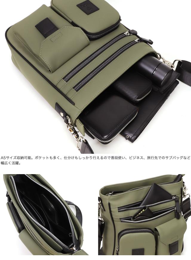 TAKEO KIKUCHI (タケオキクチ) ベルクロ2シリーズ ショルダーバッグ 732124 