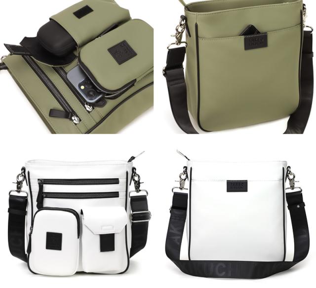 TAKEO KIKUCHI (タケオキクチ) ベルクロ2シリーズ ショルダーバッグ 732124 