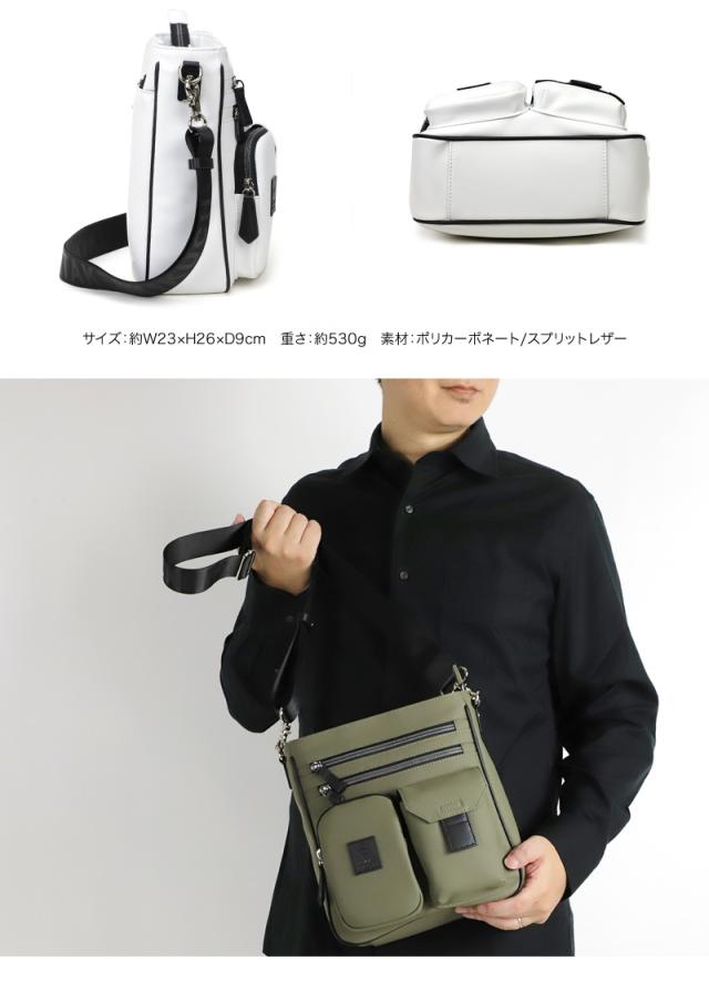 TAKEO KIKUCHI (タケオキクチ) ベルクロ2シリーズ ショルダーバッグ 732124 