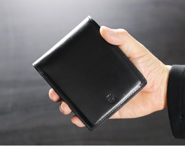 PID (ピーアイディー) ecrire (エクリール)シリーズ 二つ折り財布 PAZ1503 ウォータープルーフレザー P.I.D