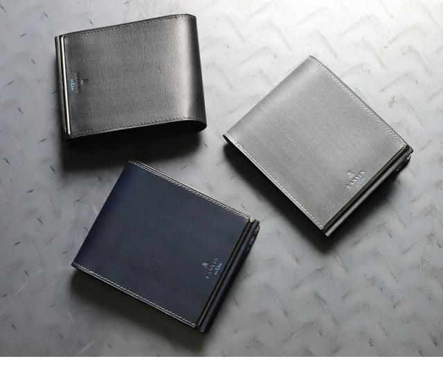 LANVIN en Bleu (ランバンオンブルー) レノア小物シリーズ 二つ折り財布 518612 