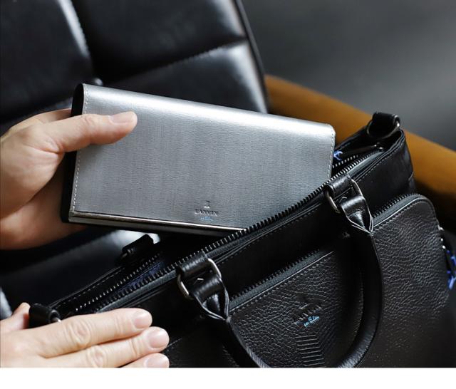 LANVIN en Bleu (ランバンオンブルー) レノア小物シリーズ 長財布 518614 