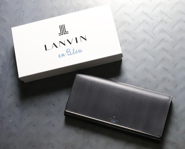 LANVIN en Bleu (ランバンオンブルー) レノア小物シリーズ 長財布 518614 