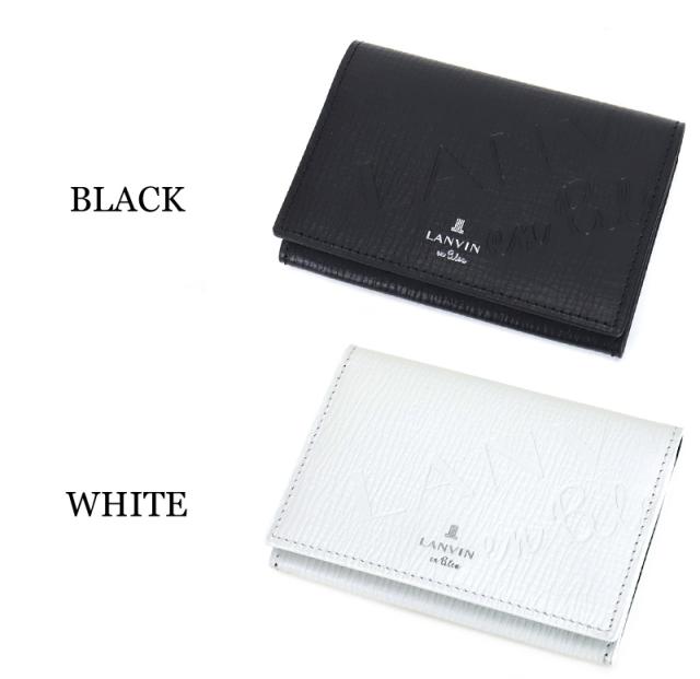 LANVIN en Bleu (ランバンオンブルー) バトラー小物 カードケース 519612 