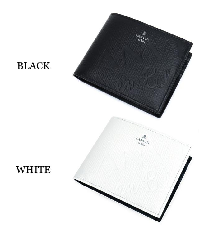 LANVIN en Bleu (ランバンオンブルー) バトラー小物 二つ折り財布 519614 