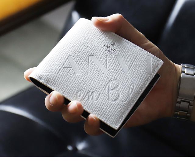 LANVIN en Bleu (ランバンオンブルー) バトラー小物 二つ折り財布 519614 