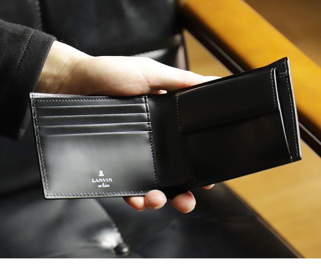 LANVIN en Bleu (ランバンオンブルー) バトラー小物 二つ折り財布 519614 