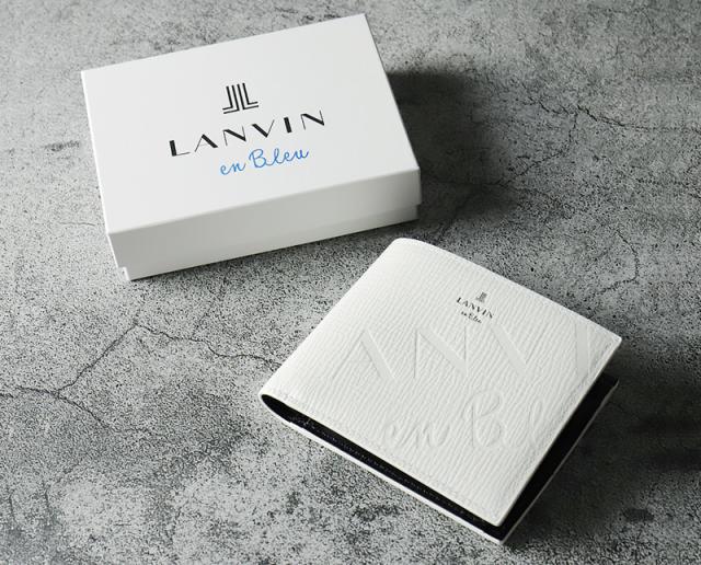 LANVIN en Bleu (ランバンオンブルー) バトラー小物 二つ折り財布 519614 