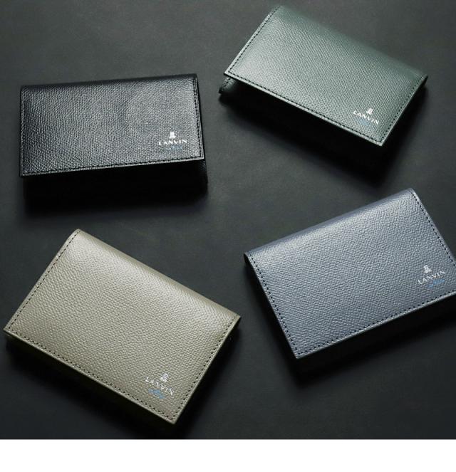 LANVIN en Bleu (ランバンオンブルー) デクスターシリーズ カードケース 524601