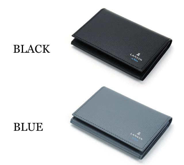 LANVIN en Bleu (ランバンオンブルー) デクスターシリーズ カードケース 524601