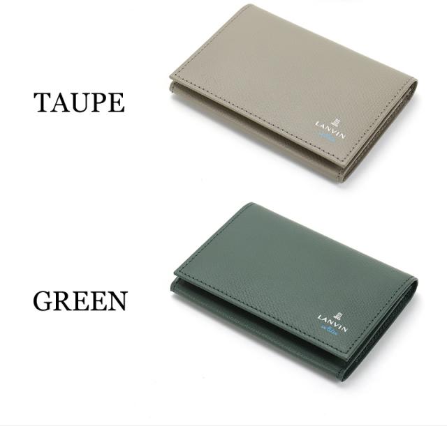 LANVIN en Bleu (ランバンオンブルー) デクスターシリーズ カードケース 524601
