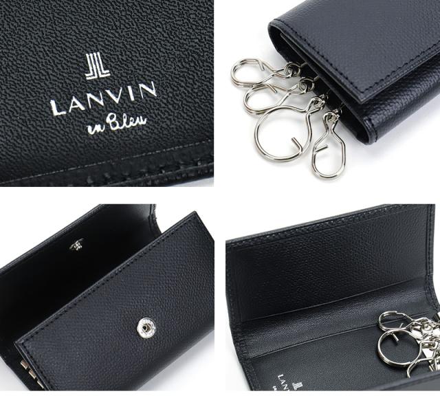 LANVIN en Bleu (ランバンオンブルー) デクスターシリーズ キーケース 524602 
