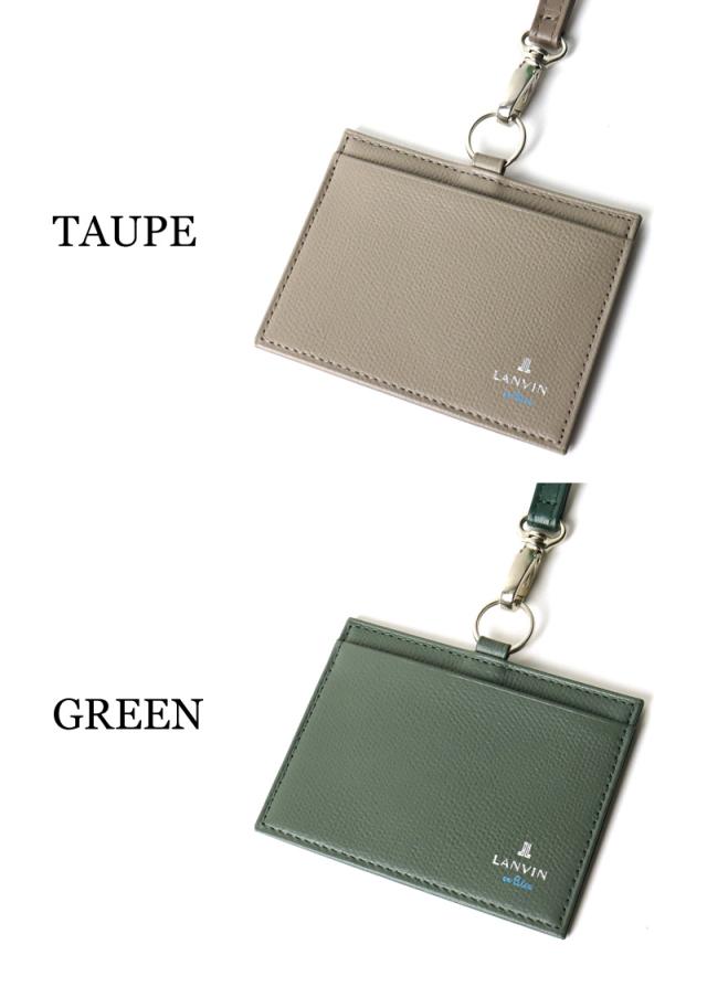 LANVIN en Bleu (ランバンオンブルー) デクスターシリーズ IDカードホルダー 524603