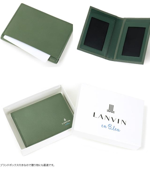 LANVIN en Bleu (ランバンオンブルー) デクスターシリーズ パスケース 524604