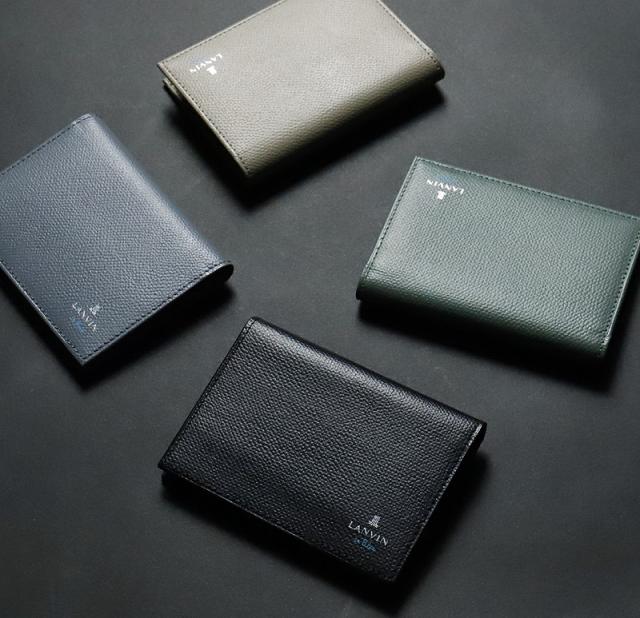 LANVIN en Bleu (ランバンオンブルー) デクスターシリーズ パスケース 524604