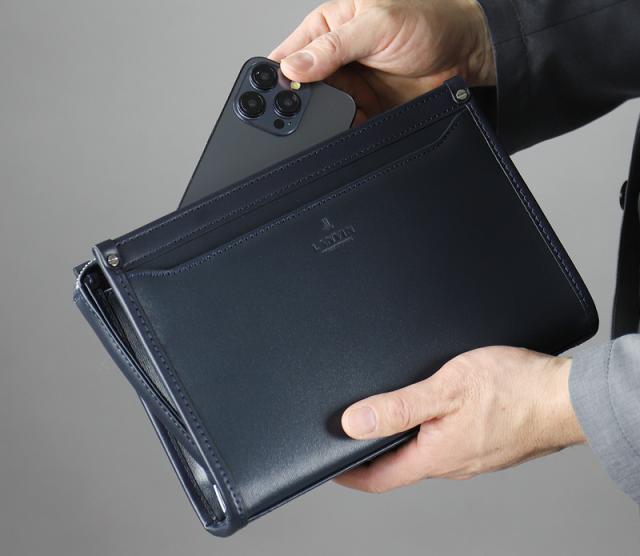 LANVIN COLLECTION (ランバンコレクション) ニューフローシリーズ クラッチバッグ 282261 