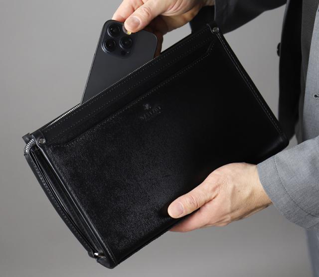 LANVIN COLLECTION (ランバンコレクション) ニューフローシリーズ クラッチバッグ 282262 