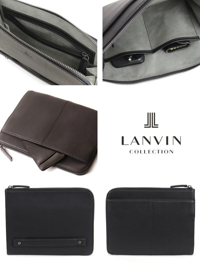 LANVIN COLLECTION (ランバンコレクション) ルーヴルシリーズ クラッチバッグ 288221 