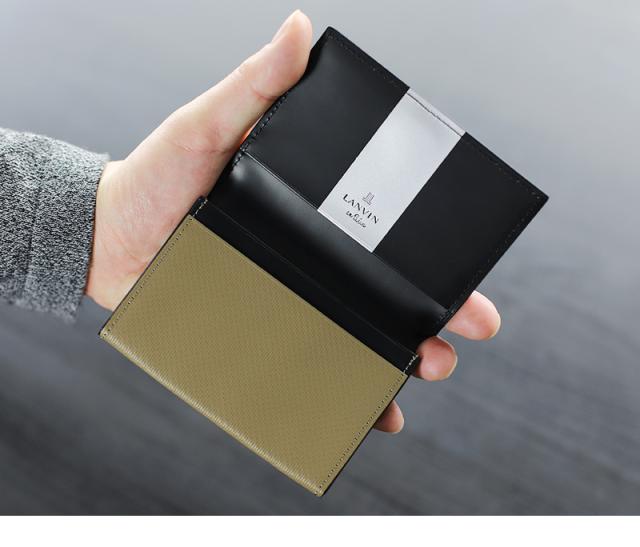 LANVIN en Bleu (ランバンオンブルー) ワグラム2小物 カードケース 504611 