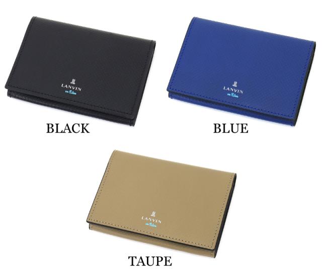 LANVIN en Bleu (ランバンオンブルー) ワグラム2小物 カードケース 504611 