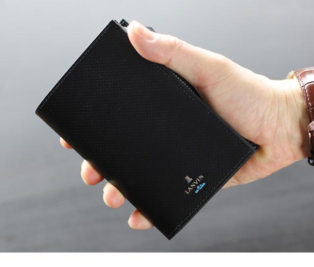 LANVIN en Bleu (ランバンオンブルー) ワグラム2小物 二つ折り財布 504615