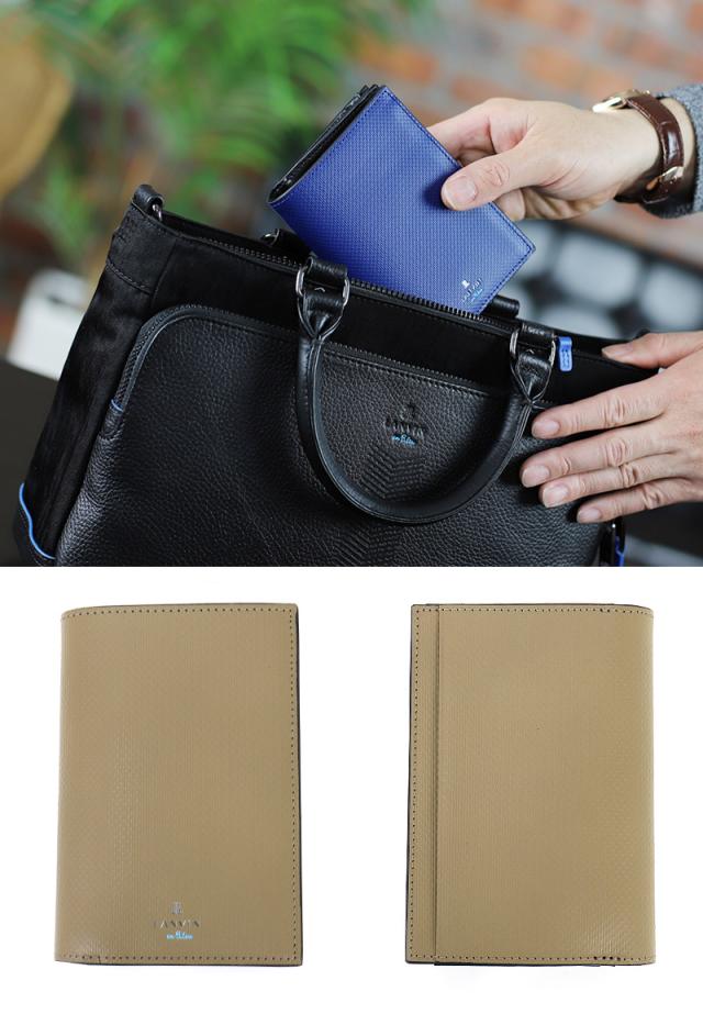 LANVIN en Bleu (ランバンオンブルー) ワグラム2小物 二つ折り財布 504615