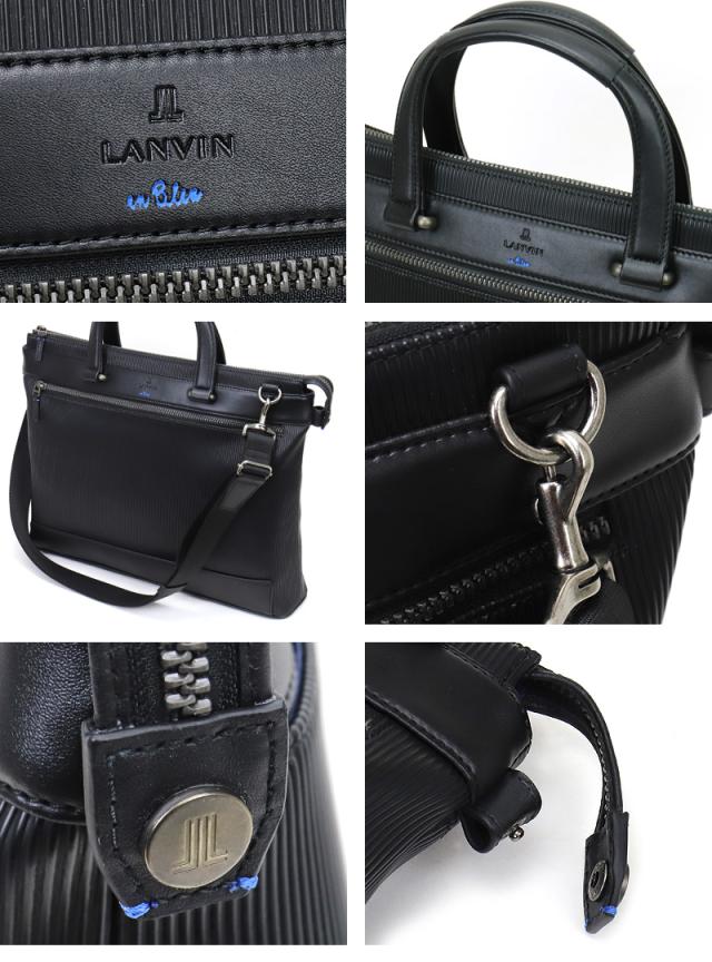 LANVIN en Bleu (ランバンオンブルー) バンプシリーズ ビジネスバッグ 517521 