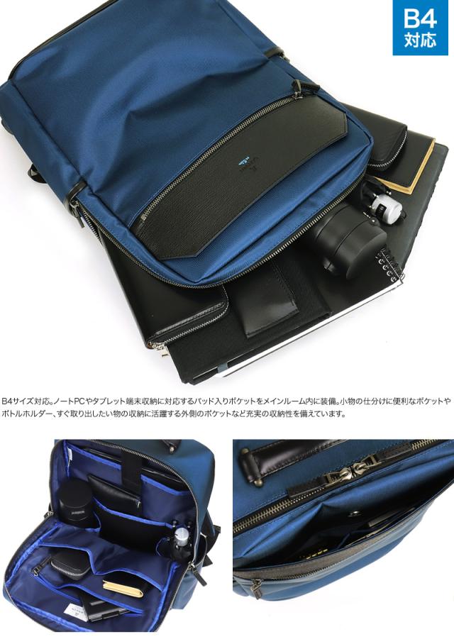 LANVIN en Bleu (ランバンオンブルー) リッパーシリーズ ビズリュック 517713 