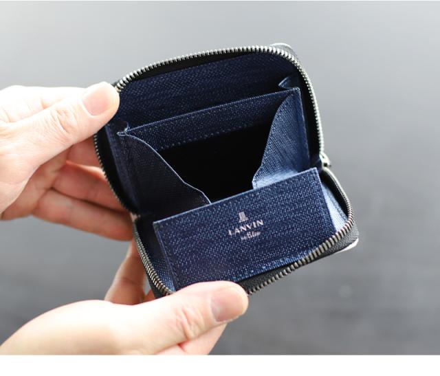 LANVIN en Bleu (ランバンオンブルー) アドニス小物 コインケース 520651