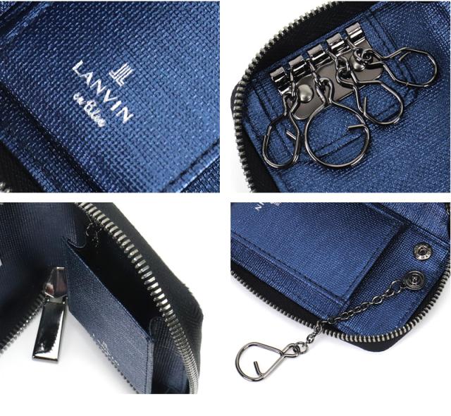 LANVIN en Bleu (ランバンオンブルー) アドニス小物 キーケース 520652