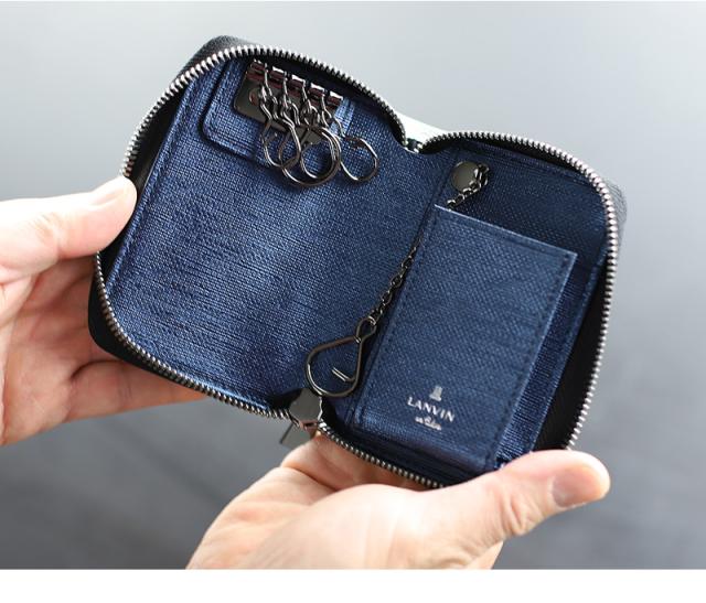 LANVIN en Bleu (ランバンオンブルー) アドニス小物 キーケース 520652