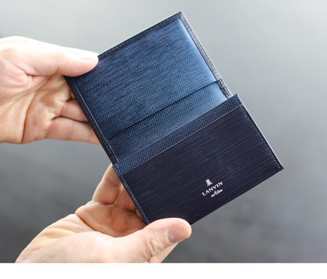 LANVIN en Bleu (ランバンオンブルー) アドニス小物 カードケース 520653