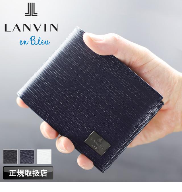 LANVIN en Bleu (ランバンオンブルー) アドニス小物 二つ折り財布 520654