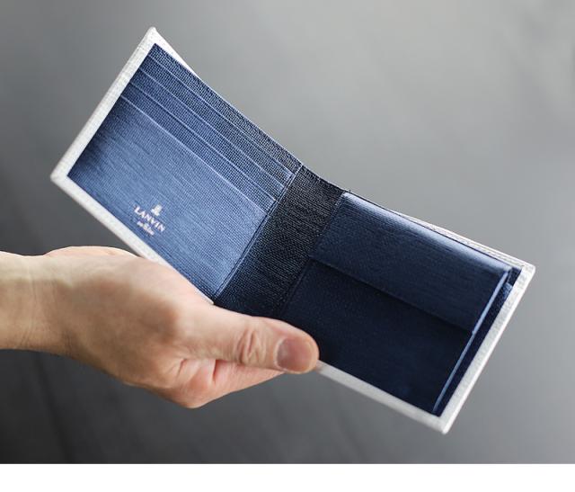 LANVIN en Bleu (ランバンオンブルー) アドニス小物 二つ折り財布 520654