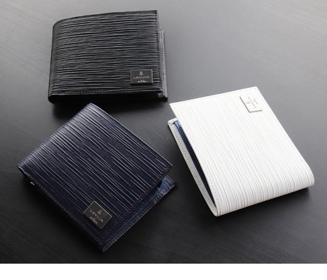 LANVIN en Bleu (ランバンオンブルー) アドニス小物 二つ折り財布 520654