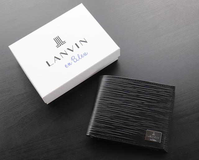 LANVIN en Bleu (ランバンオンブルー) アドニス小物 二つ折り財布 520654