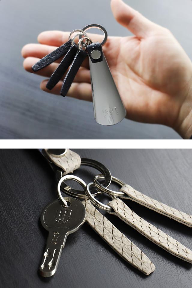 IS/IT (イズイット) PYTHON小物(パイソン小物) 靴ベラキーリング 983601 