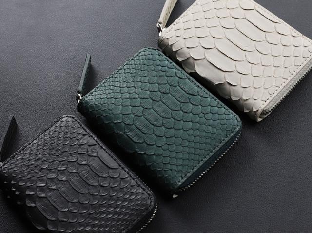 IS/IT (イズイット) PYTHON小物(パイソン小物) コインケース 983602 