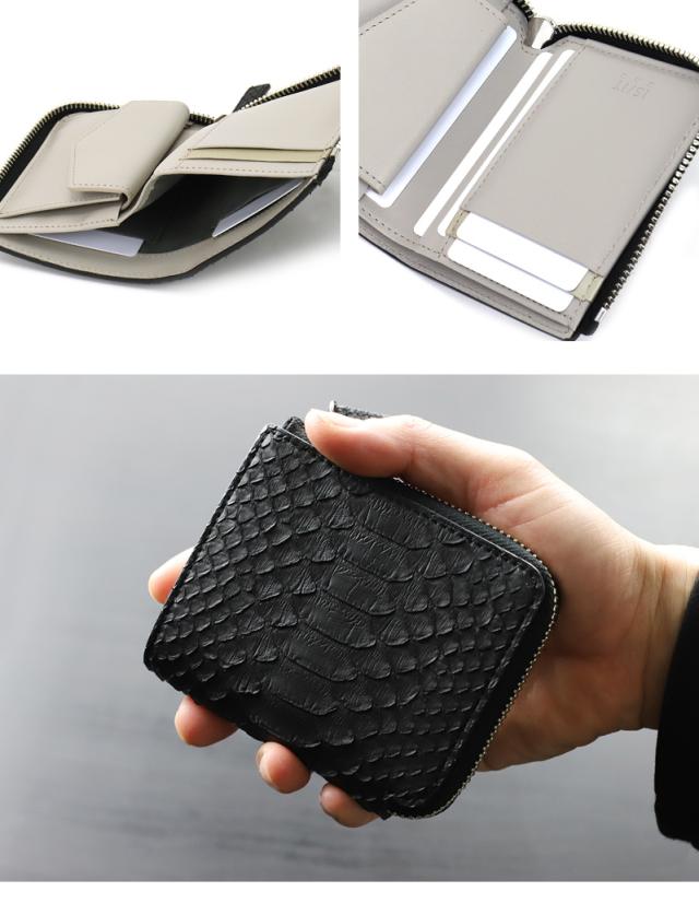 IS/IT (イズイット) PYTHON小物(パイソン小物) 二つ折り財布 983604 