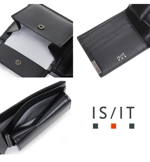 IS/IT (イズイット) PARKER小物(パーカー小物) 二つ折り財布 小銭入れあり 990603 