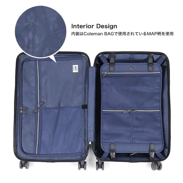 Coleman スーツケース 60L 60006
