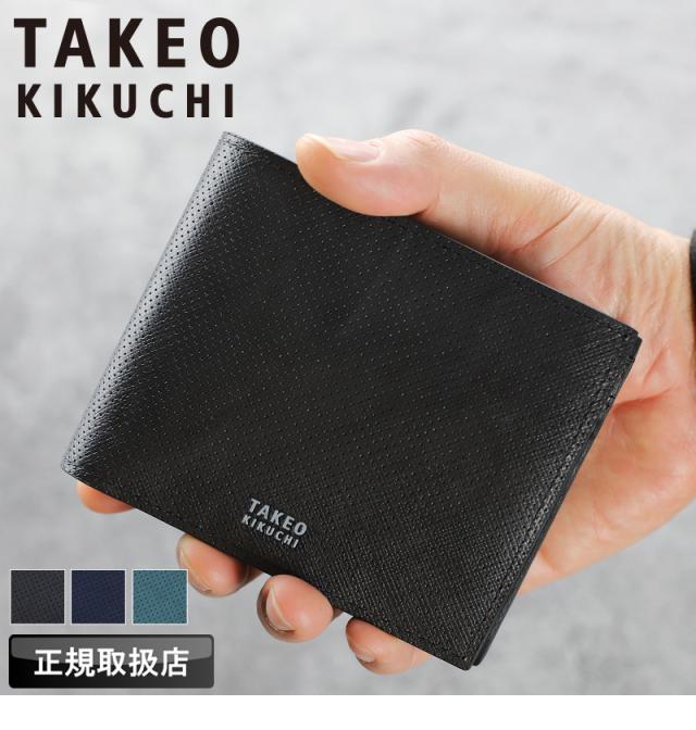 TAKEO KIKUCHI (タケオキクチ) オルフェーノ小物 二つ折り財布 752604 