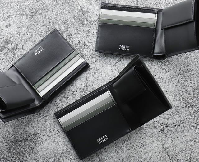TAKEO KIKUCHI (タケオキクチ) オルフェーノ小物 二つ折り財布 752604 