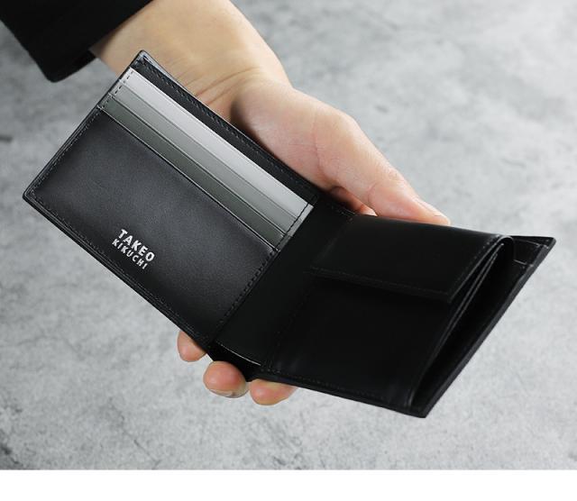 TAKEO KIKUCHI (タケオキクチ) オルフェーノ小物 二つ折り財布 752604 