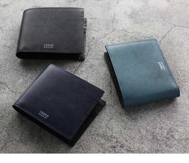 TAKEO KIKUCHI (タケオキクチ) オルフェーノ小物 二つ折り財布 752604 