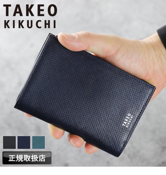 TAKEO KIKUCHI (タケオキクチ) オルフェーノ小物 二つ折り財布 752605 