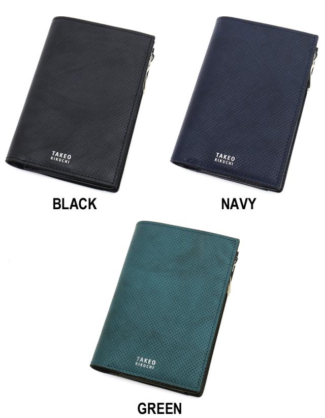 TAKEO KIKUCHI (タケオキクチ) オルフェーノ小物 二つ折り財布 752605 